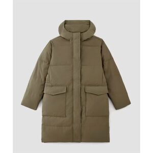 Everlane Women's Long Puffer, Size S, Kalamata, Winter Casual Jacket